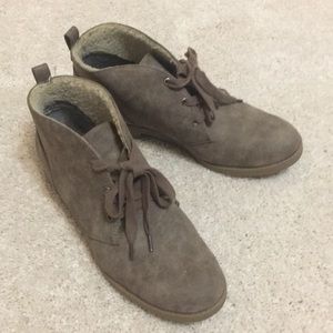 Fleece Lined Oxford Loafers